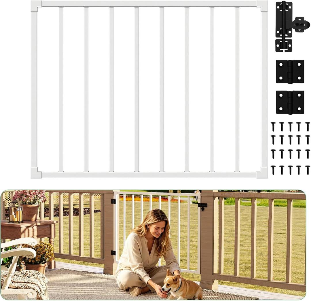 tonchean Deck Gate Outoor, 38''H x 48''W