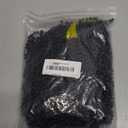 50 PCS Black Bead Necklaces, Black Mardi Gras Beads, New Year Eve Necklaces, 33 Inch Round Halloween Beaded Necklace, Party Beads for Mardi Gras, Christmas, Halloween, New Year Party Favors