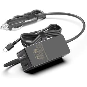 100W USB C Laptop Car Charger for Dell Latitude/Dell XPS, Lenovo Thinkpad/Yoga/IdeaPad, MacBook Pro/Air, HP Spectre/Elitebook, LG Gram, Samsung Acer Asus Chromebook Charger