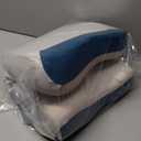 Cervical Neck Pillow for Pain Relief, Contour Memory Foam Pillows Ergonomic Pillow Orthopedic Cooling Pillow Bed Pillow Neck Support for Side Back Stomach Sleepers (Grey&Blue)