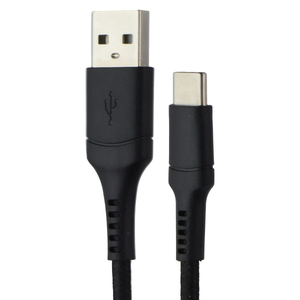 Cell Candy 10 Ft Braided Charge For Apple Lightning, Black