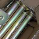 19.5"-34.5" Height Range Adjustable House Floor Jacks Post Pole for Leveling, Galvanized, 4 Pack
