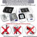 Alcarefam XXXL Blood Pressure Cuff, 9-26 (22-66CM) Extra Large Cuff Compatible with Omron BP Monitor, Replacement XXX-Large Cuff for Adult Big ARM, with 7 Connectors