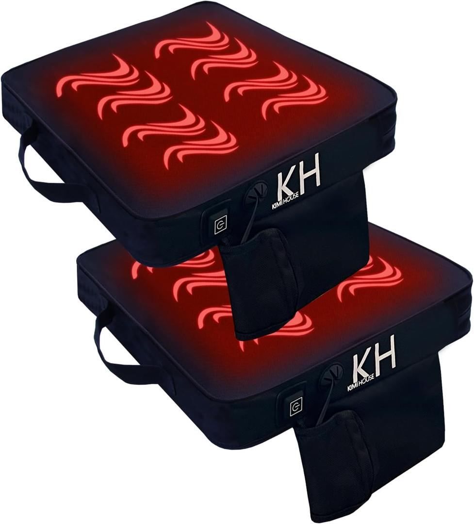 Indoor&Outdoor Chair Cushions, Stadium Seat Cushions for Bleachers, Boat Canoe Kayak Seat, Best for Camping, Bleachers, Sports Events Hot Cushions