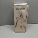 Astercook Kitchen Utensils set, 39 PCS Silicone Cooking Utensils Set with Wooden Handle, 446F Heat Resistant Food Grade Utensil Sets, BPA Free Kitchen Gadgets Tools Set for Nonstick Cookware (Cream)