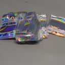 100 Pieces Mylar Holographic Resealable Bags - 4 x 6" Smell Proof Bags, Foil Pouch for Party Favor Food Storage (Holographic Color, 4 x 6 Inch)