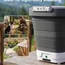 Portable Pressure Washer Max 290PSI with Foldable Tank Hand Sprayer