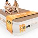 Air Mattress Queen with Built-in Pump 18" Raised Inflatable Bed with High Speed Built-in Pump, Stable and Durable, colchn inflable, Carry Bag, Cozy Guest Air Bed for Sleepovers, Glamping, Moving