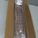 LazBlinds No Drill Bamboo Roman Shades, 25" W x 64" H, Malay Walnut
