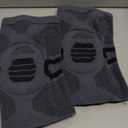 NEENCA Professional Knee Brace for Pain Relief, Medical Knee Compression Sleeve, Knee Support with Horizontal Knit Tech for Meniscus Tear, ACL, Arthritis, Joint Pain, Runner, Workout (Large, Upgraded Version - Black)