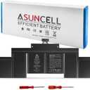 ASUNCELL A1398 Laptop Battery Replacement, EMC 2745 2881 2909 2910, fits A1494 A1618, Compatible with MacBook Pro 15 inch Retina (Late 2013 Mid 2014 Early 2015) [11.36V/99.5Wh]