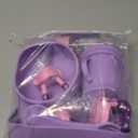 Silicone Baby Feeding Set, Miicasa Baby Led Weaning Supplies Kit With Suction Bowl & Car Plate, Bib, Spoon, Fork, Cup - Food-Grade Silicone, Dishwasher-Safe, No BPAs - For 3+ Months (Purple)
