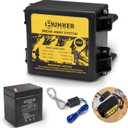 BUNKER INDUST Trailer Brake Away Kit with 12V 5AH Battery Built-in Charger and Switch, Trailer Breakaway System for for Trailer Caravan Towable RV Vehicle