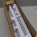 Foldable Drying Rack Clothing, 3-Tier Portable Clothes Drying Racks for Indoor & Outdoor, Anti-Rust Compact Laundry Rack Collapsible, White 28" D x 10" W x 35" H