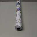 PODUFF Gold Leaf Wallpaper Peel and Stick Modern Blue Gray and Gold Leaves Wallpaper Contact Paper Self Adhesive Removable Boho Vinyl Wall Paper for Home Decor 17.7in x 236in