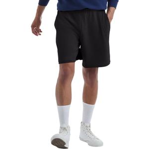 Hanes Men's Jersey Pocket Short (X-Large, Black)