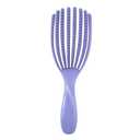 Flexible Detangling Hair Brush - Purple Scalp Massage Brush for Wet & Dry Hair