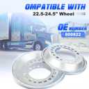 800-822 2Pcs Wheel Balancers Fit for 22.5-24.5" Wheel