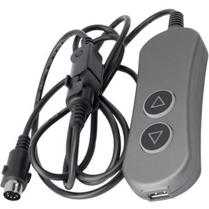 MLSK111-A1 Handset Controller Hand Control 2 Function Key 5 Pin Prong Replacement for Catnapper for Okin for Limoss for Kaidi for Mulin for HHC Lift Chairs Power Recliners, with USB and Backlight