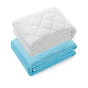 KANECH Bed Pads Washable Waterproof ,44"x52" (2 Pack), Heavy Absorbency Reusable Incontinence Pads for Adults, Elderly, Kids & Pets - Bed Wetting Mattress Protector