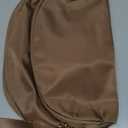 Spacious Nylon Crossbody Bag Bum Bag Handbags Wallets Purses Trendy Shoulder Bag for Women (Brown)