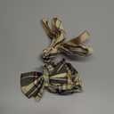 PUPTECK Plaid Dog Dress with Leash - Cute Puppy Harness Clothes for Small Medium Sized Dogs, Outfits for Girl Puppy Wedding Birthday Costume, S