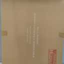 Minuover Gold Bathroom Mirror 28x36in, Metal Framed Rounded Rectangle Wall