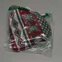 Vehomy Dog Christmas Sweaters Pet Winter Knitwear Xmas Clothes Classic Warm Coats Reindeer Snowflake Argyle Sweater for Kitty Puppy Cat-Middle L