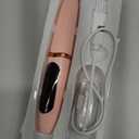 Handheld Electric Eyelash Curler with Intelligent Temperature Control, USB Charging & Electric Heating for Long Lasting Curls (Pink)