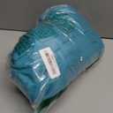 Dessiny Strapless Turquoise Prom Dresses for Women 2024 Long Mermaid Satin Pleated Waist Sweetheart Cut Out Formal Party Dress with Slit US0