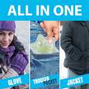 Reusable Sodium Acetate Hand Warmer - Instant Heat for Outdoor Adventures & Everyday Eco-Living