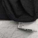 ZDC Women's Plus Size Tops 3/4 Sleeve V Neck T Shirts Button Down Basic Tunic (5X-Large, Black)