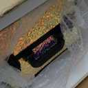 Makeup Train Case with Drawer, Rolling Makeup Case, Cosmetology Case on Wheels, Gift, Large Makeup Case Organizers, Professional for Salon Barber, Nail, Tattoo, Black Colourful