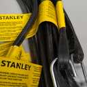 STANLEY S300421 Black 21" Rubber Tarp Bungee Cords for Boating, Camping, Cargo Support, 10 Pack