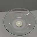 OEC Lighter Weight Tempered Glass Microwave Splatter Cover - 11.5 inch (Inner Diameter 10.6) - Heat-Resistant -Durable Glass Lid with Vent, Silicone Knob, Dishwasher Safe, 100% Food Grade - BPA Free