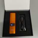 Nose Hair Trimmer for Men Women,Magnetic Guard & Detachable Head,USB-C Rechargeable Travel-Sized,Pain-Free Gentle on Nasal Cavity,Type-C Charging,Low-Noise Motor & Elegant Packaging (Orange)