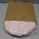 Pink Laundry Hamper 18 x 14 Inch Fluffy Laundry Basket for Girls Nursery Hamper Foldable Storage Bin with Handle for Home Clothes Organization (Pink Bow)