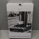 Flagship Vertuo Pod Holder Storage Drawer for Nespresso Vertuo Capsule Organizer Drawer Tray with Mesh Shelves for Nespresso Vertuo Holder Black Metal (40 Pods Capacity)