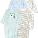Gerber Baby Boy and Girls 2-Pack Sleeper Gown
