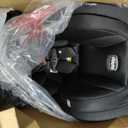 Chicco OneFit LX ClearTex All-in-One Car Seat with LeverLock Installation, Slim Design, Convertible Car Seat, Seat for Infants and Children 5-100 lbs, Ebony/Black Manufactured In: 02/2026