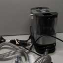 MUJERBAY UltraHeat Carpet Cleaner, Heating & Powerful Upholstery Cleaner Machine, Portable Spot with 360°Wheels, 1.8-inch Deep Stain Warm Rug Cleaner for Car, Stairs, Couches, Black