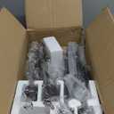 Sputnik Chandeliers Dining Room Light Fixture (12-Light, 33-Inch), Modern Brown and Gold Chandelier, Height Adjustable Mid Century Modern Chandeliers for Dining Room Kitchen (Bulbs Not Included)