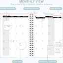 2 x 2026 Planner, Weekly and Monthly Calendar Planner Book, Jan 2026 - Dec 2026, Planning Agenda for Desk Accessories and School Supplies - A5 (6.3'' x 8.5'') (Colorful Plaid)