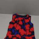 Banana Republic Red Blue Floral Print Size 0