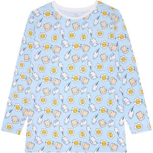 Little Sleepies Mens Pajamas Top, Soft Viscose from Bamboo, Family Matching (Blue, XXL)