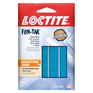 2 x Loctite 2oz. Fun-Tak Mounting Putty New (1 Pack)