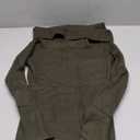 LILLUSORY Womens Off The Shoulder Sweater Fall Long Sleeve Going Out Y2k Tops Winter Date Night Outfits (L, Dark Green)