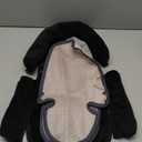 COOLBEBE Upgraded 3-in-1 Babybody Support for Newborn Infant Toddler - Extra Soft Car Seat Insert Cushion Pad, Perfect for Carseats, Strollers, Swings, Black