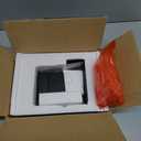 Under Desk PC Mount - No Drilling 40lb Capacity, Computer Holder Under Table, Adjustable Height and Width, Clamp-on Leg PC Holder for Standing Desk(Fits 65mm45mm Legs only), with Non-Slip Pads, Black