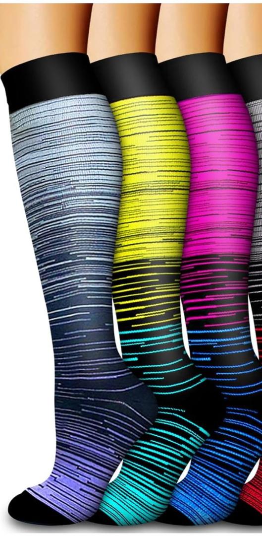 3 Pack Copper Compression Socks for Women and Men Circulation-Best Support for Medical, Running,Nursing,Athletic, L/XL 3 Pack Copper Compression Socks for Women and Men Circulation-Best Support for Medical, Running,Nursing,Athletic, L/XL